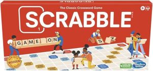 Scrabble Board Game, Classic Word Game for Kids Ages 8 and Up, Fun Family Game for 2-4 Players, The Classic Crossword Game