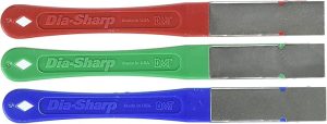 DMT (Diamond Machining Technology) 2.5-in. DiaSharp Diamond Mini-Hone Sharpening Kit of Coarse, Fine, and Extra Fine Grit Sharpeners (D2K)