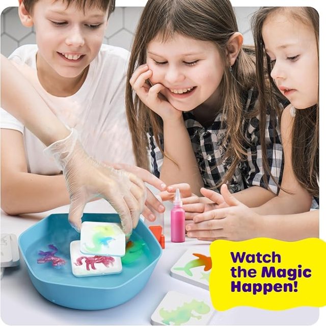 Aqua Fairy Water Gel Kit for Kids - Magic Elf Toy Kits - Waters Pets - DIY Squishy Maker Set - Craft for Kids - Make Your Own Squishies Toys Crafts for Boys & Girls
