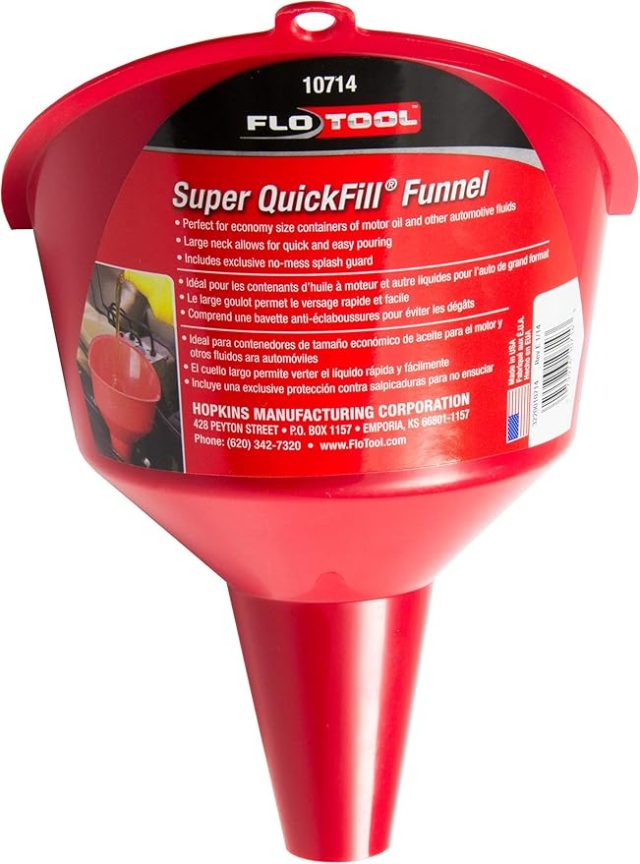FloTool 10714WR Super Quick Fill Funnel