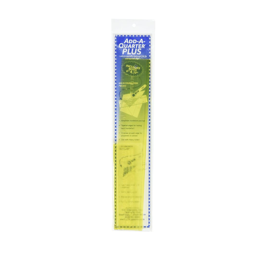 CM Designs CMD40012 Ruler Add-A-Quarter Plus, 6″ & 12″