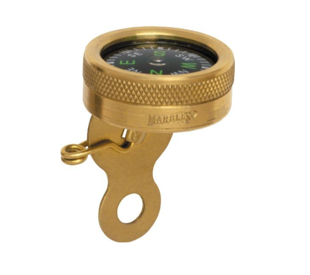 Marbles Pin-On Compass